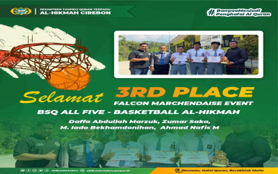 MA Al-Hikmah 2 Raih Juara 3 dalam Turnamen Basket Falcon Marchendaise Event